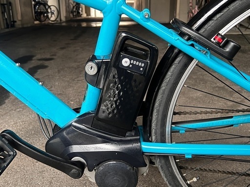 ベロスター：フラットアクアブルー(2022モデル) Amazon | 電動自転車 クロスバイク パナソニック(Panasonic