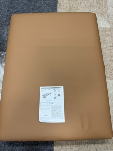 【新品未使用】折りたたみ マッサージベッド V-004 木製 ライトブラウン