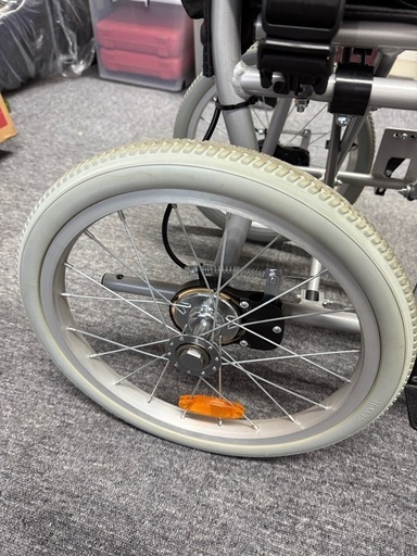【超美品】ケアテックジャパン 介助式車椅子 CA-22SU 説明書 工具付