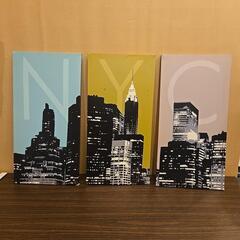 アートパネル NYC 3枚セットの画像