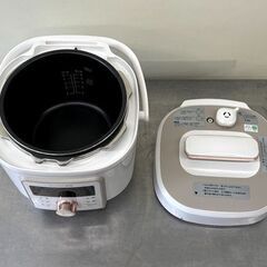 【自社配送は札幌市内限定】KOIZUMI/コイズミ マイコン電気圧力鍋 KSC-4501 2021年製 動作OK 中古【USED】の画像