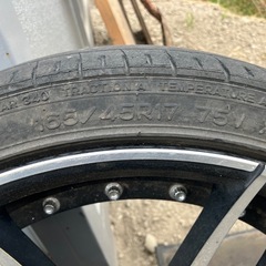 軽用　17インチアルミホイールの画像
