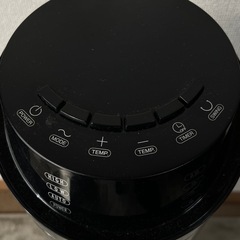 セラミックヒーター　首振り　タイマー　美品　キレイの画像