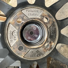 軽用　17インチアルミホイールの画像