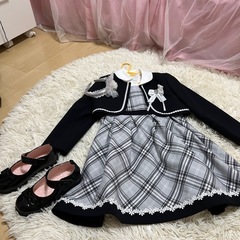 美品フォーマル 130cmの画像