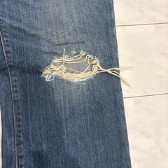 アバクロ　ローライズスリムブーツ　デニムの画像