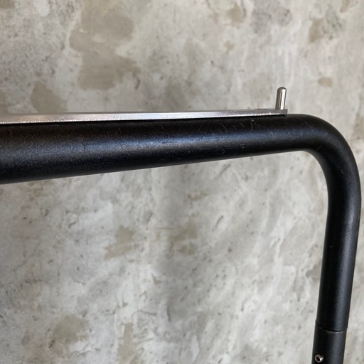 ストアエキスプレス 業務用 ハンガーラック 丸パイプ 黒 120cm ①