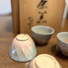 【新品未使用】本窯萩焼茶窯和楽急須セットの画像