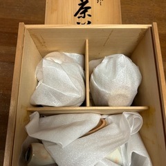 【新品未使用】本窯萩焼茶窯和楽急須セットの画像