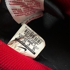 AIR FORCE 1/エアフォース/レッドの画像