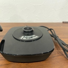【ジャンク品】　山善　電気ケトルの画像