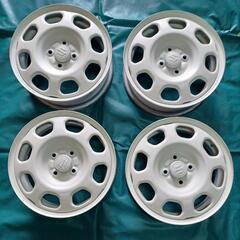 【中古】ハスラー純正ホイール塗装済