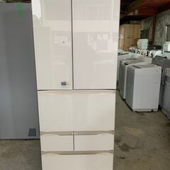 大阪送料無料★3か月保障付★2018年★GR-M510FW(ZW)★IR-548 引取り歓迎◇程度良好 東芝 ガラストップ6ドア冷凍冷蔵庫 GR-510FW-ZW