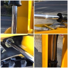 ★ヤンマ－（YANMAR）★SV05－B★0.5クラス★マイクロミニ油圧ショベル★★バックホー★ゴムクローラー★452ｈ★シート新品★千葉発の画像