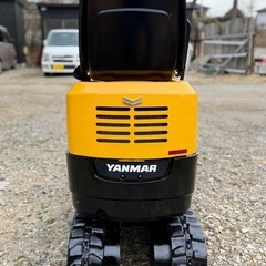 ★ヤンマ－（YANMAR）★SV05－B★0.5クラス★マイクロミニ油圧ショベル★★バックホー★ゴムクローラー★452ｈ★シート新品★千葉発の画像