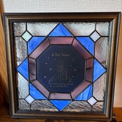 星の王子さま　ステンドグラスパネルの画像