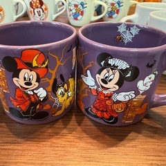 ミッキー&ミニースーベニアマグカップ2個セット