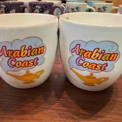 アラジンスーベニアマグカップ2個セットの画像