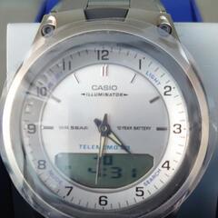CASIO　デジアナ時計の画像