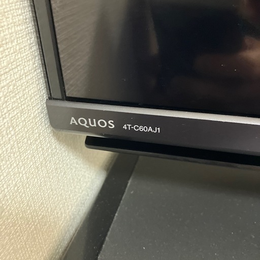 SHARP 60型4K対応液晶テレビ YouTube 4T-C60AJ1 Smart Engine/Android