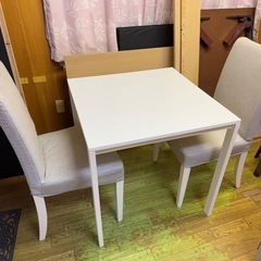 IKEA ダイニングセット　テーブル　椅子　2人  