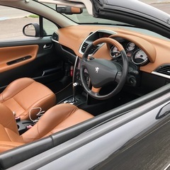 値下げ‼️車検2年満タン‼️プジョー207グリフ‼️オープン‼️の画像