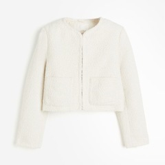 韓国限定　H&M 　ノーカラー　ジャケット