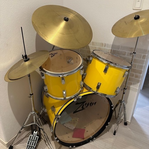 ZENN ZDS3000II YELLOW ドラムセット
