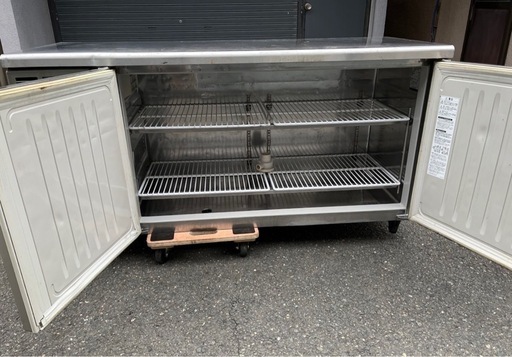 【動確済み】ホシザキ 業務用冷蔵庫 RT-150SNF-ML 1500×600×800 331L 単相 100V 台下冷蔵庫 コールド
