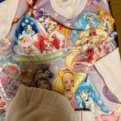 女児110-140 冬物　パーカー　プリキュアパジャマなどジャスミンの衣装オマケの画像