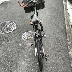 レトロ自転車の画像