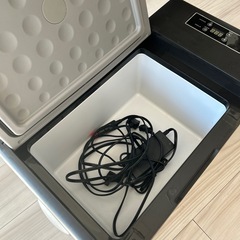 コンパクト冷蔵庫 グレーの画像