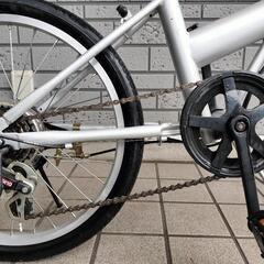 折りたたみ自転車 ２０インチ ５段切替 程度良好の画像