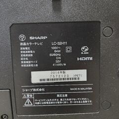 【ジャンク品】液晶テレビ　AQUOS　32型0の画像