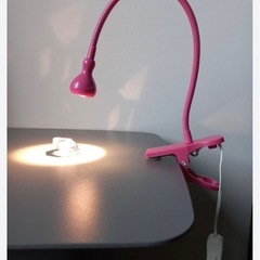 IKEA ライト　クリップ　照明　ベッド　