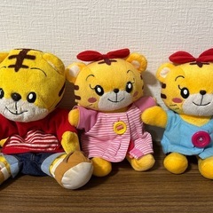 しまじろうパペット・はなちゃんぬいぐるみ