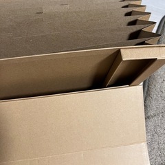 クラフト製書類整理箱の画像