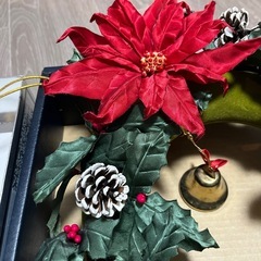 クリスマスリースの画像