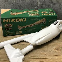 HiKOKI ハイコーキ コードレスクリーナ― R 7DL 7.2V 新品アタッチメント付 動作品 25b菊NS