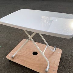 ◻️ガス昇降テーブル　折りたたみテーブル◻️