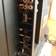 リモコンなしのため格安　32型液晶テレビの画像
