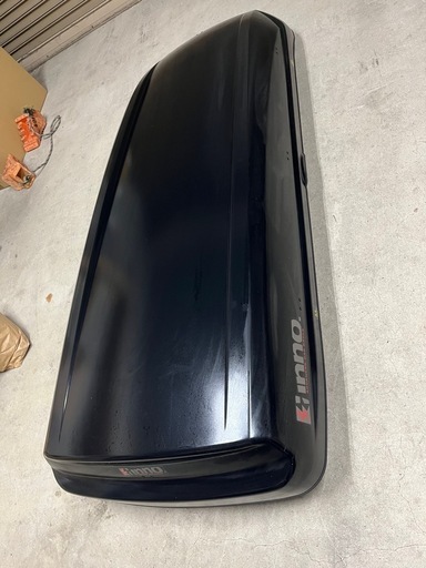 inno BR1210BKルーフボックス大容量440（360） シャドウST16