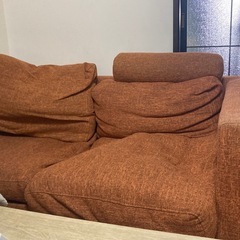 【無料0円】お値下げ！2人がけソファ