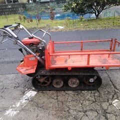 運搬車　手動式ダンプ　チクスイ　実働　エンジン好調！！の画像