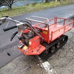 運搬車　手動式ダンプ　チクスイ　実働　エンジン好調！！の画像