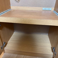 ニトリの収納棚食器棚の画像