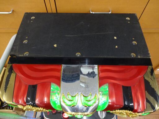 実機 EXCITE 戦国 パチスロ 花の慶次 ～天を穿つ戦槍～ コイン不要機付 【モノ市場東浦店】