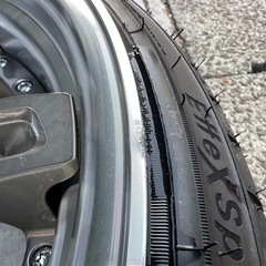 【美品】【廃盤】ワーク WORK ZEAST ST3 19インチ　タイヤホイールセットの画像