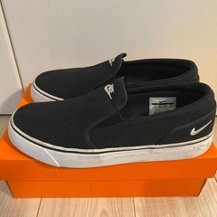 （値段交渉可）NIKE トキ スリッポン キャンバス シューズ／26.0cm／5,000円相当の画像