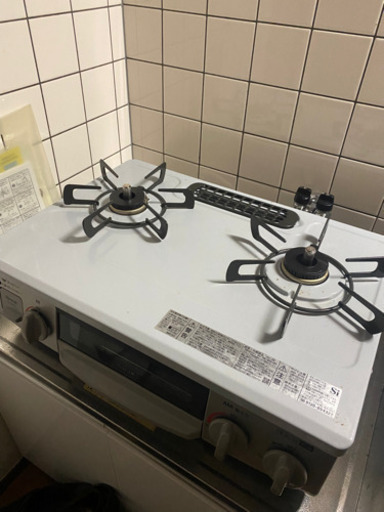 【使用期間半年】ガステーブル　都市ガス